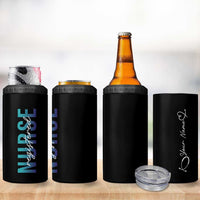 Personalized Registered Nurse 4 in 1 Can Cooler Tumbler Custom Name Nursing Student Gifts RN - Wonder Print Shop