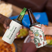 Personalized Science Teacher 4 in 1 Can Cooler Tumbler Custom Name Best Science Teacher Ever - Wonder Print Shop