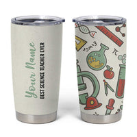 Personalized Science Teacher Tumbler Cup Custom Name Best Science Teacher Ever - Wonder Print Shop