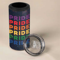 Rainbow LGBT Pride 4 in 1 Can Cooler Tumbler - Wonder Print Shop