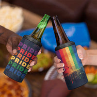 Rainbow LGBT Pride 4 in 1 Can Cooler Tumbler - Wonder Print Shop