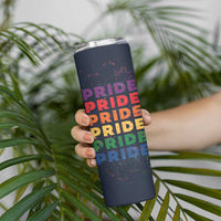 Rainbow LGBT Pride Skinny Tumbler - Wonder Print Shop