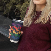 Rainbow LGBT Pride Tumbler Cup - Wonder Print Shop