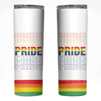 Gay Pride Skinny Tumbler LGBTQ Rainbow Flag - Wonder Print Shop