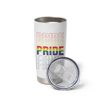 Gay Pride Tumbler Cup LGBTQ Rainbow Flag - Wonder Print Shop