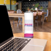 Lesbian Pride Skinny Tumbler LGBTQ Les Flag - Wonder Print Shop