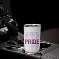 Lesbian Pride Tumbler Cup LGBTQ Les Flag - Wonder Print Shop