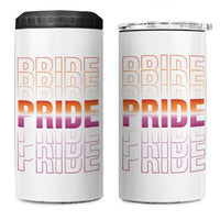 Transgender Pride 4 in 1 Can Cooler Tumbler LGBTQ Trans Flag - Wonder Print Shop