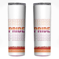 Transgender Pride Skinny Tumbler LGBTQ Trans Flag - Wonder Print Shop