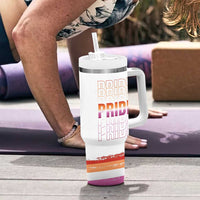 Transgender Pride Tumbler With Handle LGBTQ Trans Flag - Wonder Print Shop