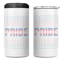 Bisexual Pride 4 in 1 Can Cooler Tumbler LGBTQ Bi Flag - Wonder Print Shop