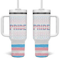 Bisexual Pride Tumbler With Handle LGBTQ Bi Flag - Wonder Print Shop