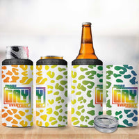 Funny Gay Pride 4 in 1 Can Cooler Tumbler More Gay Everyday LGBT - Wonder Print Shop