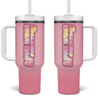 LGBT Pride Tumbler With Handle Love Wins Everytime Rainbow - Wonder Print Shop
