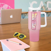 LGBT Pride Tumbler With Handle Love Wins Everytime Rainbow - Wonder Print Shop