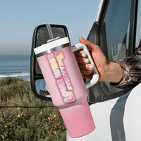 LGBT Pride Tumbler With Handle Love Wins Everytime Rainbow - Wonder Print Shop