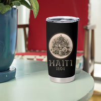 Haitian Tumbler Cup Revolution 1804 Haiti Flag Vintage - Wonder Print Shop