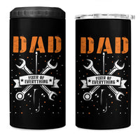 Father's Day 4 in 1 Can Cooler Tumbler Dad Fixer Of Everything - Wonder Print Shop