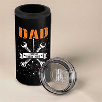 Father's Day 4 in 1 Can Cooler Tumbler Dad Fixer Of Everything - Wonder Print Shop