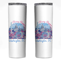 Washington DC Lover Cherry Blossom Skinny Tumbler - Wonder Print Shop