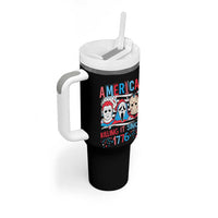 Funny 4th Of July Tumbler With Handle America Killing IT Since 1776 Horror - Wonder Print Shop