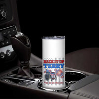 Funny 4th Of July Skinny Tumbler Back Up Terry Put It In Reverse - Wonder Print Shop