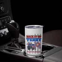Funny 4th Of July Tumbler Cup Back Up Terry Put It In Reverse - Wonder Print Shop