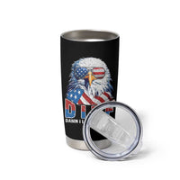Funny 4th Of July Tumbler Cup Damn I Love Freedom - Wonder Print Shop