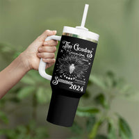 The Cicada Reunion U.S Tour 2024 Tumbler With Handle Broods XIII & XIX Cicadas Concert Fest - Wonder Print Shop