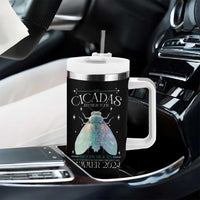 The Cicada Reunion U.S Tour 2024 Tumbler With Handle Broods XIII & XIX Cicadas Concert Fest - Wonder Print Shop
