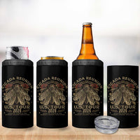 The Cicada Reunion U.S Tour 2024 4 in 1 Can Cooler Tumbler Broods XIII & XIX Vintage Cicadas Concert Fest - Wonder Print Shop