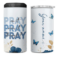 Personalized Christian Prayer 4 in 1 Can Cooler Tumbler Custom Name Pray On It Pray Over It - Wonder Print Shop