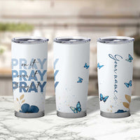 Personalized Christian Prayer Tumbler Cup Custom Name Pray On It Pray Over It - Wonder Print Shop