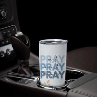 Personalized Christian Prayer Tumbler Cup Custom Name Pray On It Pray Over It - Wonder Print Shop
