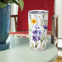 Christian Tumbler Cup Faith Does Not Make Things Easy It Makes Them Possible - Wonder Print Shop