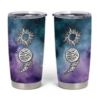 Suicide Prevention Awareness Tumbler Cup Choose Life Planets Semicolon Teal Purple Galaxy Outer Space - Wonder Print Shop