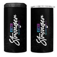 Suicide Prevention Awareness 4 in 1 Can Cooler Tumbler Stay Stronger Your Story Isn't Over Yet - Wonder Print Shop