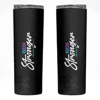 Suicide Prevention Awareness Skinny Tumbler Stay Stronger Your Story Isn't Over Yet - Wonder Print Shop