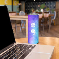 Suicide Prevention Awareness Skinny Tumbler Stay Stronger Your Story Isn't Over Yet - Wonder Print Shop