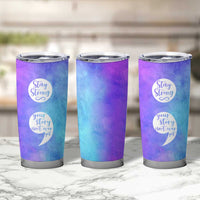 Suicide Prevention Awareness Tumbler Cup Stay Stronger Your Story Isn't Over Yet - Wonder Print Shop