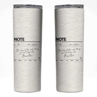 Daily Reminder Skinny Tumbler Stay Strong This World Needs You Suicide Prevention - Wonder Print Shop