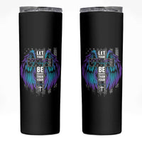Suicide Prevention Skinny Tumbler Let Your Faith Be Bigger Than Your Fear Christian - Wonder Print Shop