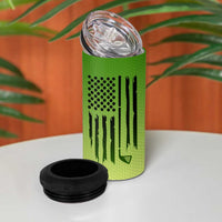 Gifts for Golf Player 4 in 1 Can Cooler Tumbler World's Okayest Golfer