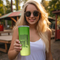 Gifts for Golf Player Skinny Tumbler World's Okayest Golfer