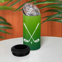 Gifts for Golf Player 4 in 1 Can Cooler Tumbler It Takes A Lot Of Balls To Golf Like I Do