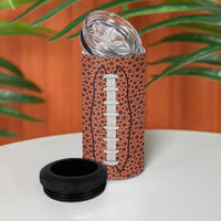 Gifts for Football Lover 4 in 1 Can Cooler Tumbler Touch Down American Football