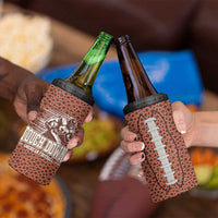 Gifts for Football Lover 4 in 1 Can Cooler Tumbler Touch Down American Football