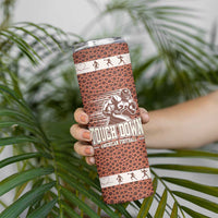 Gifts for Football Lover Skinny Tumbler Touch Down American Football