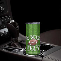 Personalized Gifts for Football Lover Skinny Tumbler Custom Name Game Day