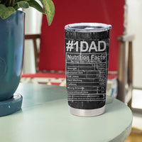 Funny Gifts For Dad Tumbler Cup My Favorite Child Gave Me This Cup - Wonder Print Shop